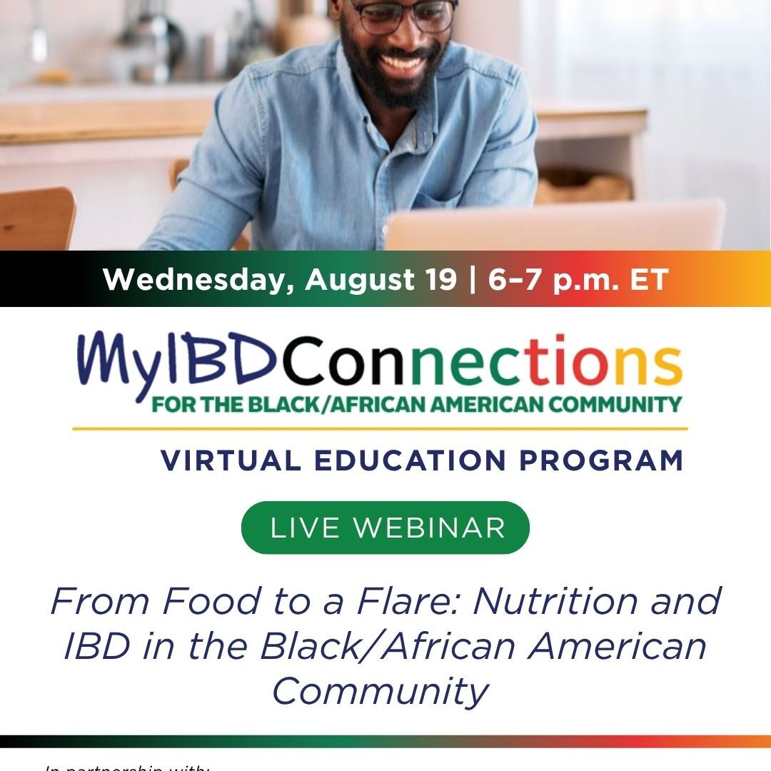 From Food to a Flare: Nutrition and IBD in the Black/African American Community - logo